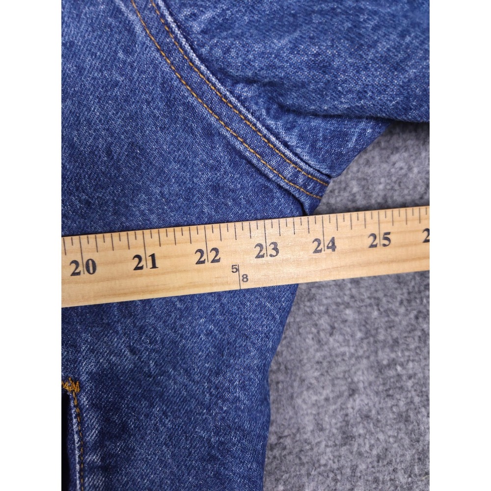 Vintage 90s Levis 70506 Type 3 Blanket Lined Denim Trucker Jacket USA Mens 44 XL - Picture 5 of 14